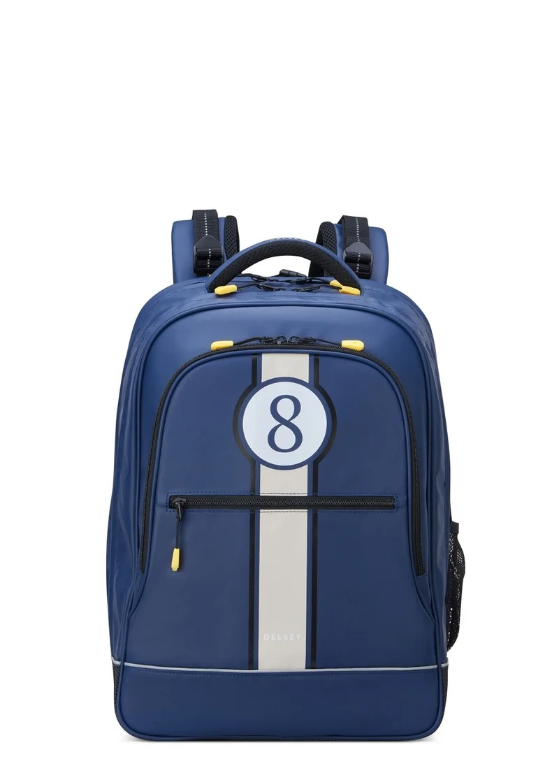 ديلسي _باريس BTS 2023 2 Compartment Backpack - 15.6" Blue Printing - 00338962112