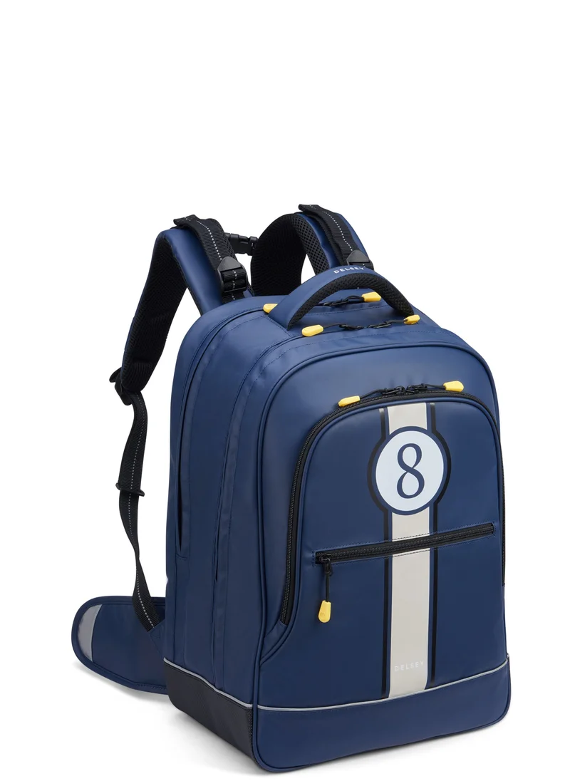 ديلسي _باريس BTS 2023 2 Compartment Backpack - 15.6" Blue Printing - 00338962112
