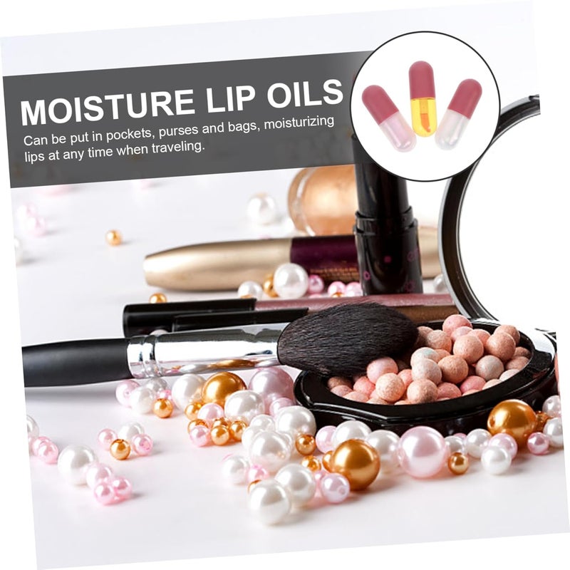 3Pcs Lip Oils Moisturizing Gloss for Nourishing Lip Care Portable Plumping Treatment for Healthy Smooth Lips for Family and Friends - Image 5