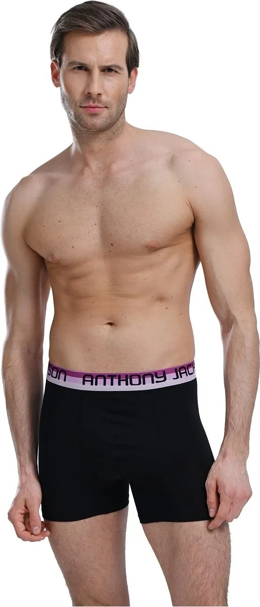أنتوني جاكسون Lycra 6-Pack Premium Men's Boxer Morata