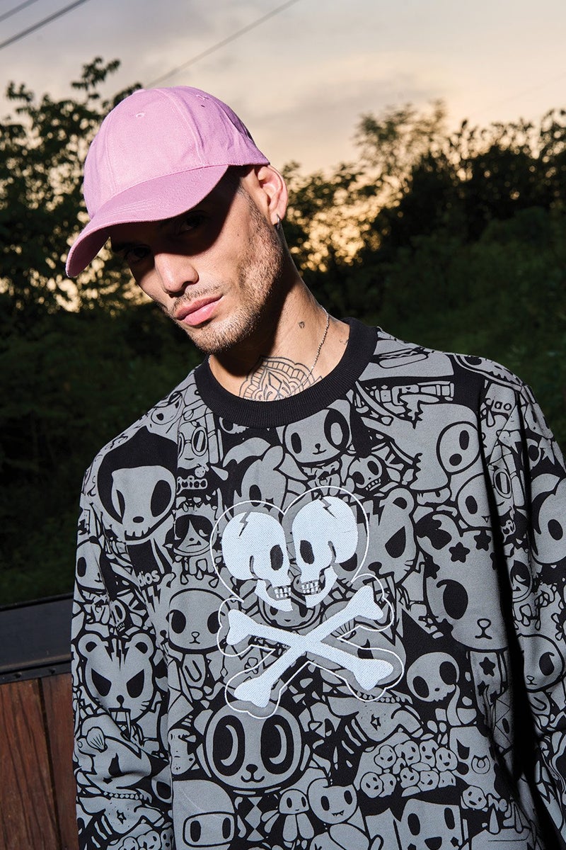 Bonkers Corner Heart Away Sweatshirt For Men's - Image 5