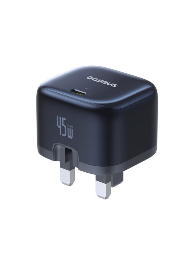 بيسوس شاحن بيكوجو AE11 السريع بتقنية غان – 45 واط (قابس بريطاني)  - Image 1