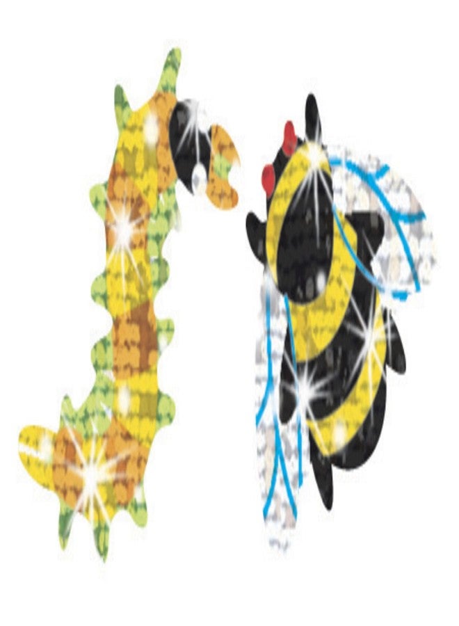 Trend Enterprises Animal Fun Sparkle Sticker Variety Pack - Pack of 648 - T63910, Multicolor - Image 5