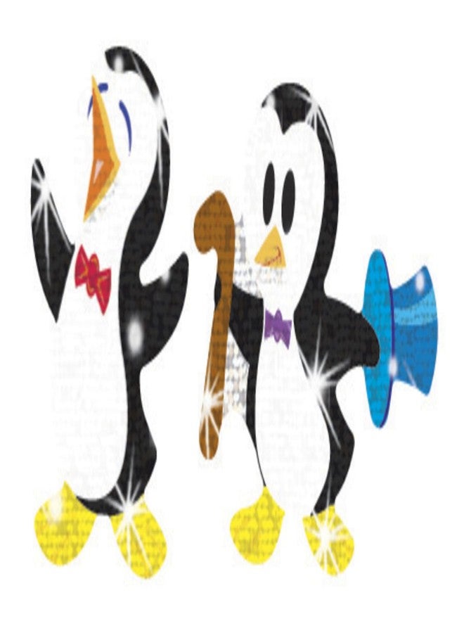 Trend Enterprises Animal Fun Sparkle Sticker Variety Pack - Pack of 648 - T63910, Multicolor - Image 3