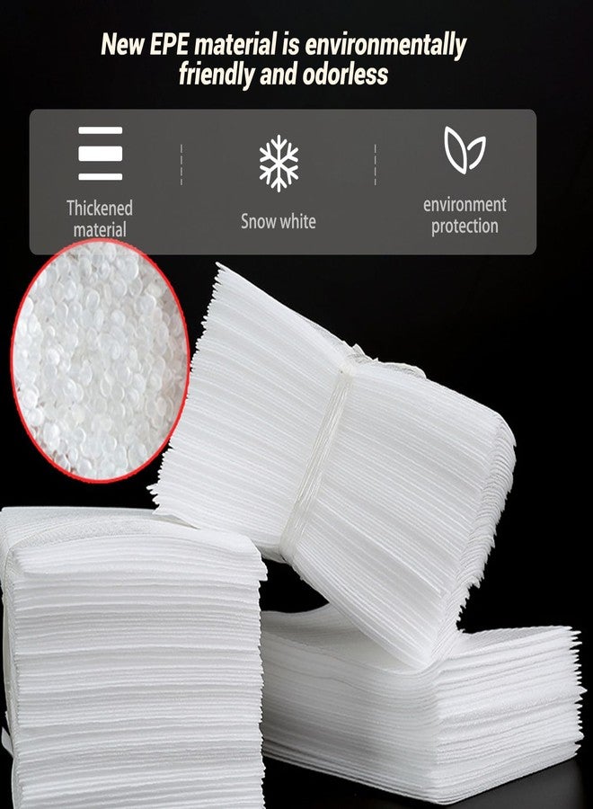 High-PQ 100 Pack Cushion Foam Pouches, Moving Supplies for Dishes, Packing Materials for Dishes & Cups, Glass Packing Paper and Plate Protectors for Moving.(8x 10 x 0.02Inch) - Image 4