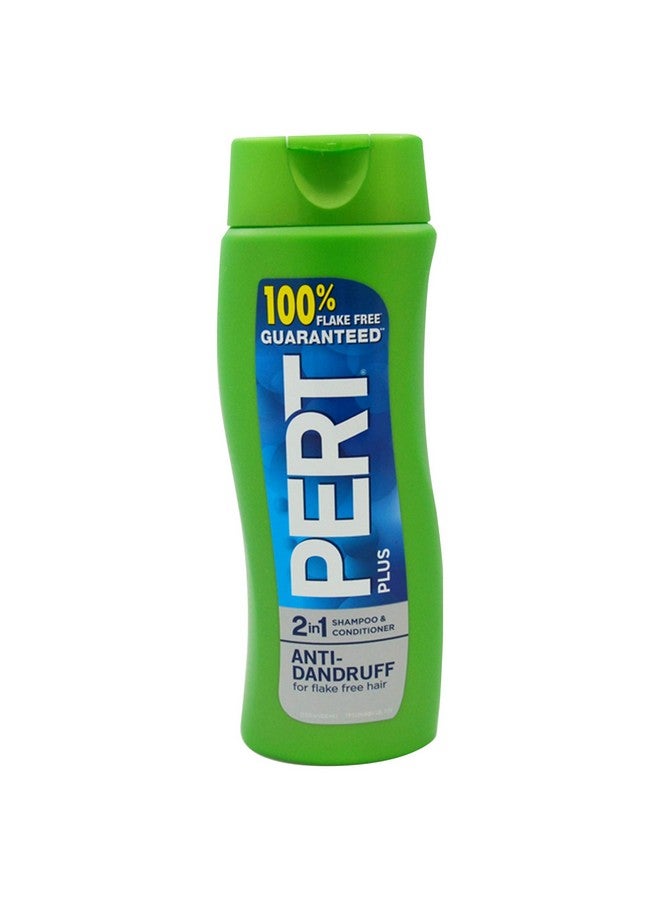 PERT Plus Dandruff Control Pyrithione Zinc For Flake Free Hair 2 In 1 Shampoo Unisex 13.5 Ounce - Image 1