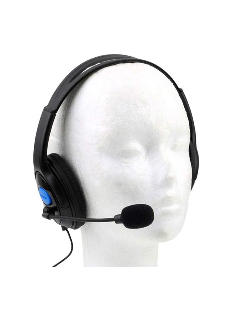Generic - Wired Gaming Headset Headphones with Microphone for Sony PS4 for PlayStation 4 - Image 1