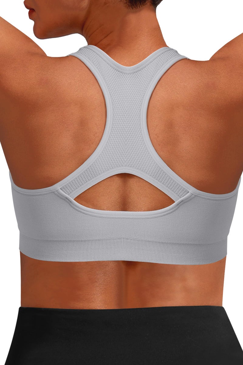 MIRITY Women Racerback Sports Bras - High Impact Workout Gym Activewear Bra - Image 5