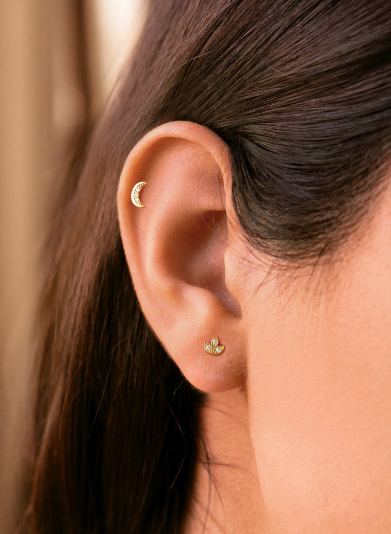 روبي آرت الذهب ثقب الذهب عيار 18 - Image 2