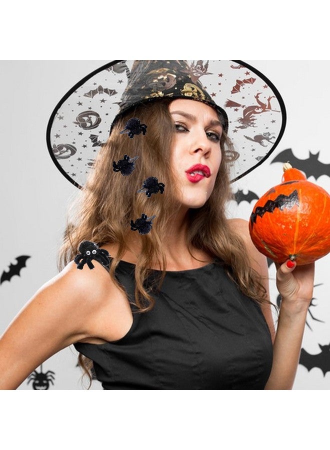 PinkSheep 6 Pieces Halloween Hair Accessories For Kids Girl Spider Hair Clip For Women Halloween Hair Clips Halloween Costume Decoration Accessories Crazy Hair Day Accessories For Kids - Image 2