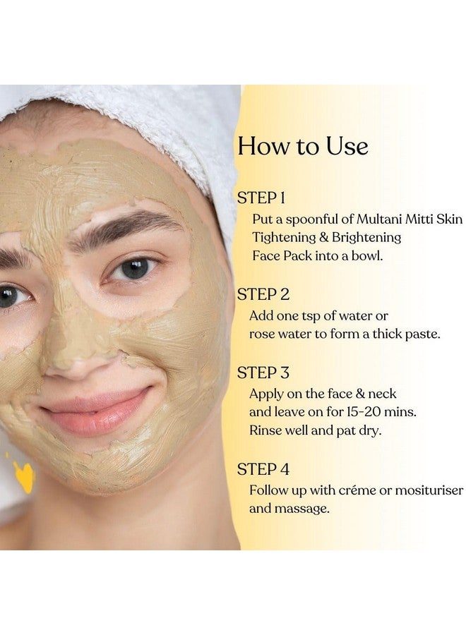 InfiniteEshop Organic Multani Mitti Powder - Natural Fullerâs Earth for Face & Hair, Pore Cleansing & Skin Glow (200 GRAM) - Image 4