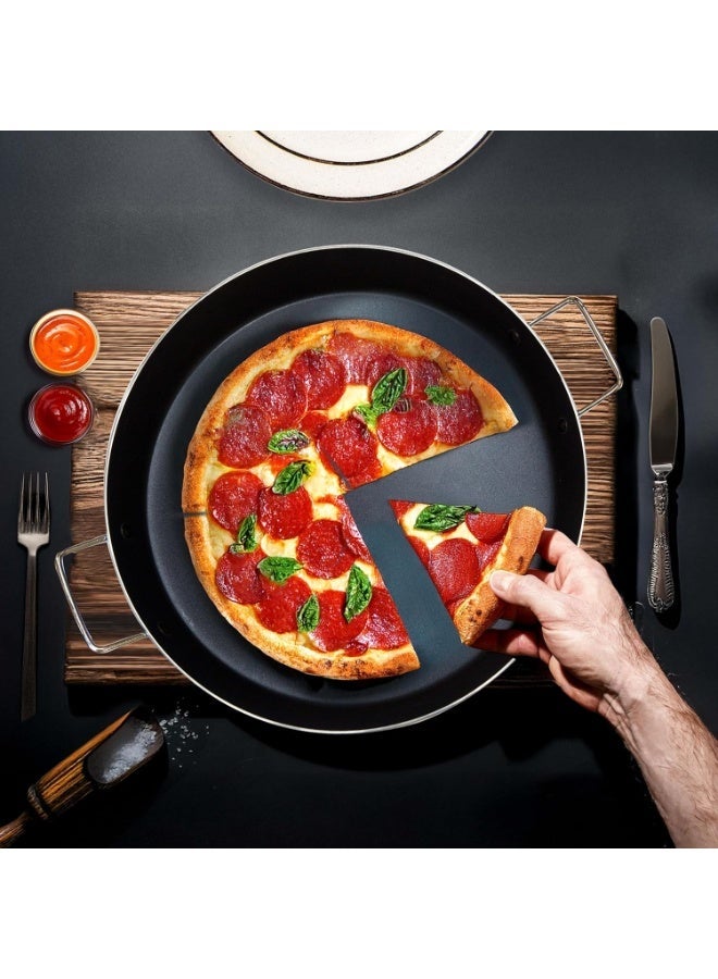 KAWASHI Aluminium Paella Pan 30cm JTC001 – Lightweight, Durable Non-Stick Pan for Even Heat Distribution, Easy to Clean, Perfect for Cooking Paella, Sautéing & Everyday Meals - Image 2