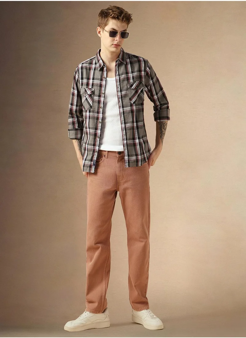 دينيس لينغو Rust Jeans For Men