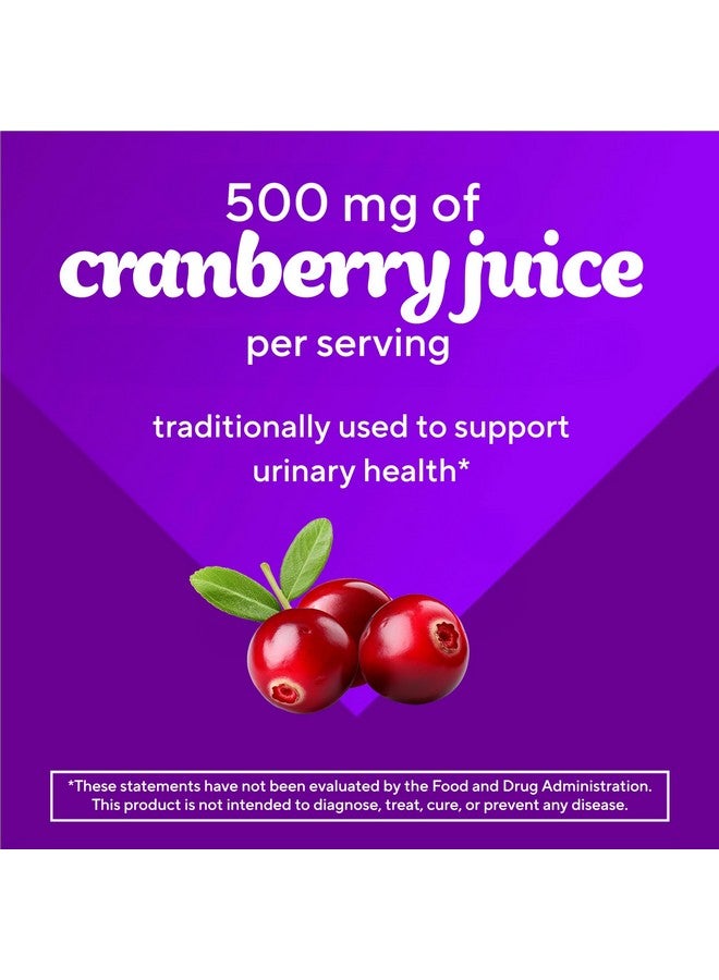 Vitafusion Cranberry Gummies for Women, 500mg Cranberry Juice Concentrate per Serving, 60ct - Image 5