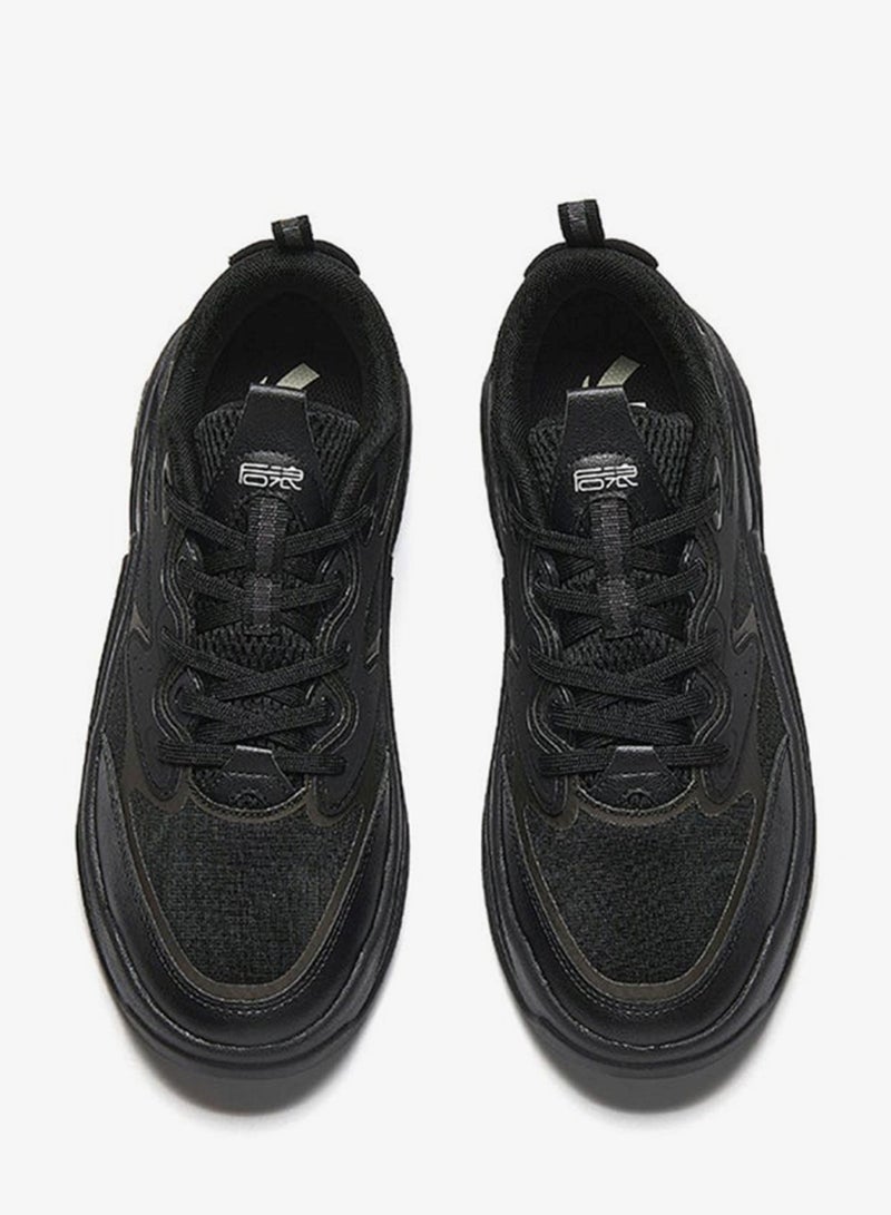 انتا الأحذية الكاجوال الموجة الجديدة أسود - Image 4