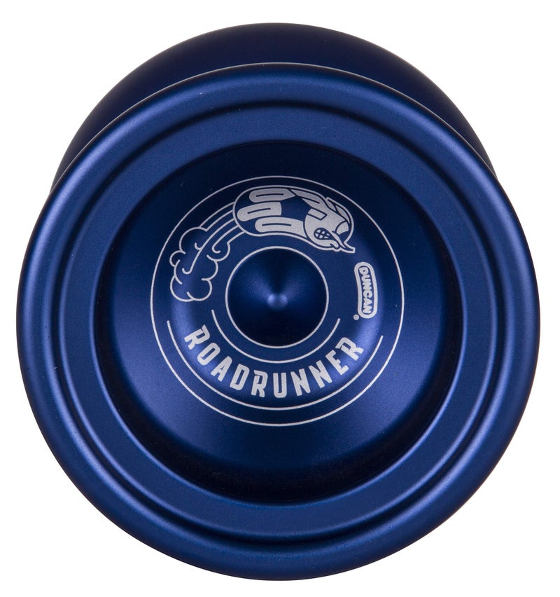 دنكان Duncan Toys Roadrunner Yo-Yo مستوى الخبراء غير المستجيب يو يو محمل مقعر وجسم من الألومنيوم باللون الأزرق - Image 1