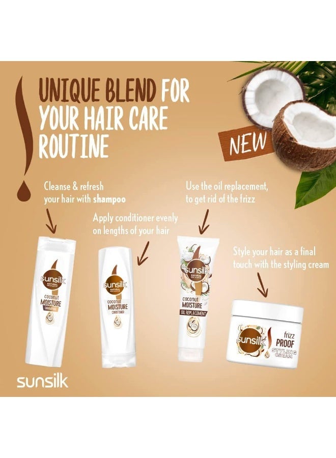 SUNSILK Styling Cream Coconut Moisture 275ml - Image 5
