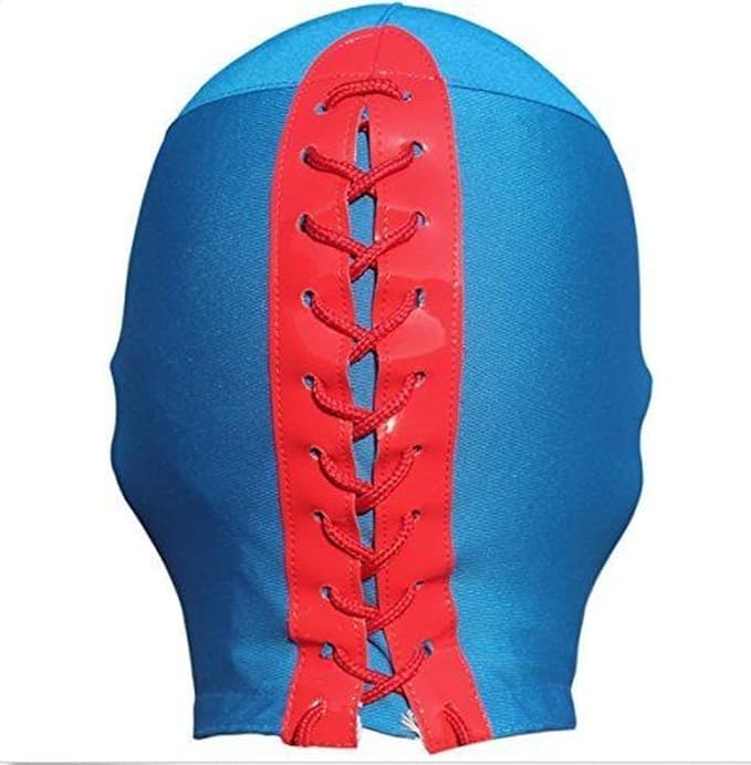 Del Mex Lycra Lucha Libre Adult Luchador Mexican Wrestling Mask Costume (Nacho Libre) - Image 4