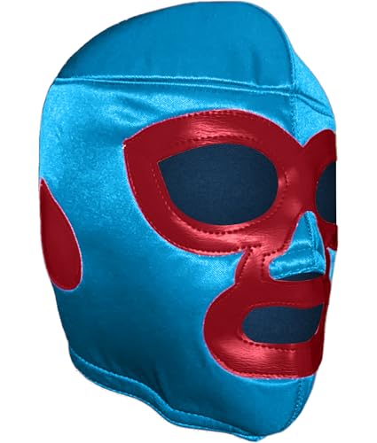 Del Mex Lycra Lucha Libre Adult Luchador Mexican Wrestling Mask Costume (Nacho Libre) - Image 5