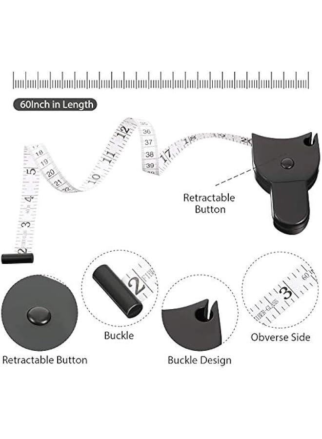 MOXO Soft Tape Measure for Tailor and Body Measurement  60 Inch Ergonomic Design - Image 2