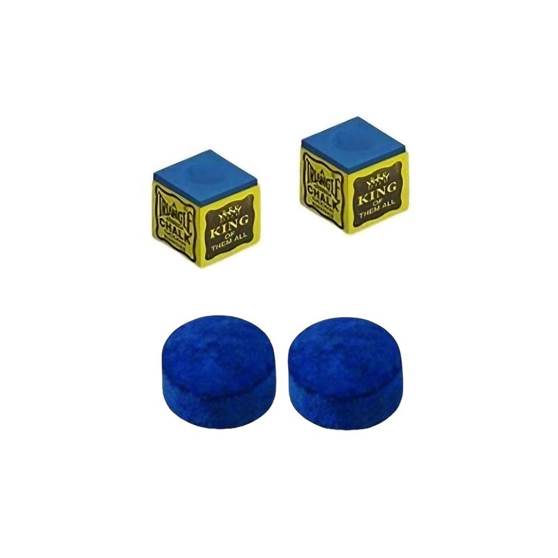 JBB Billiards Snooker Cue Stick and Pool Cue Stick Combo with 9mm Cue Stick, a Glove, 2 Tips, 2 chalks and a cue Cover - Image 4