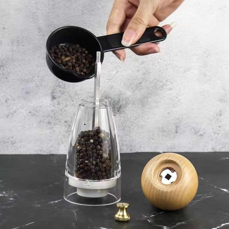 Acrylic Manual Pepper and salt Grinder Mill 234gm - Image 2