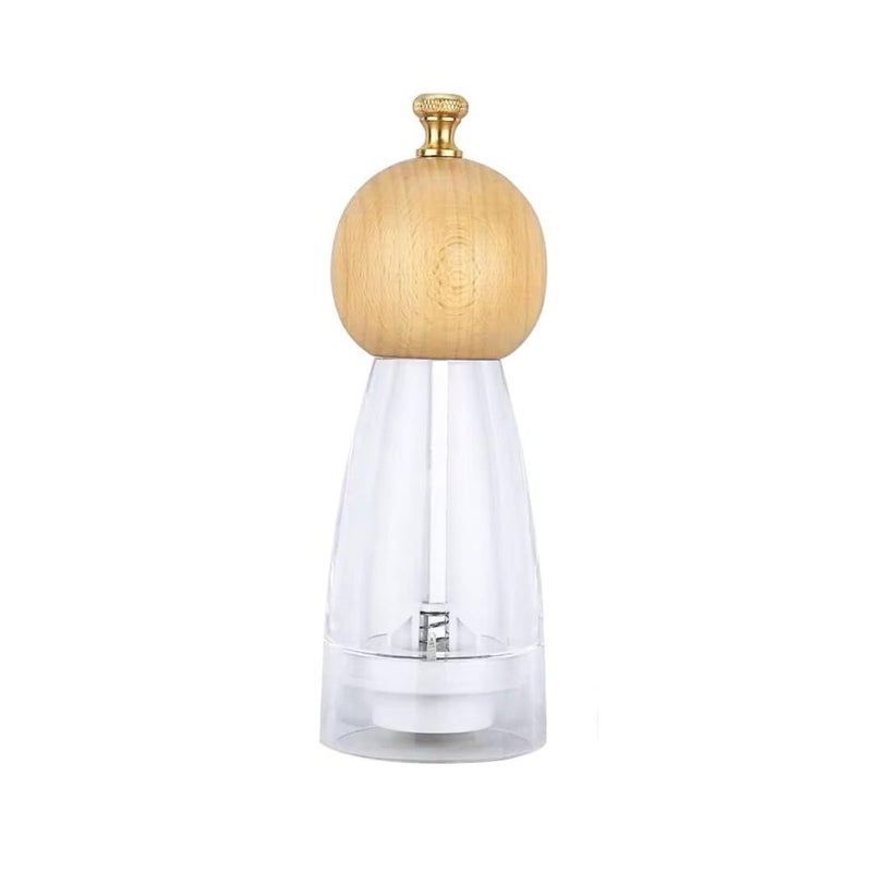 Acrylic Manual Pepper and salt Grinder Mill 234gm - Image 1