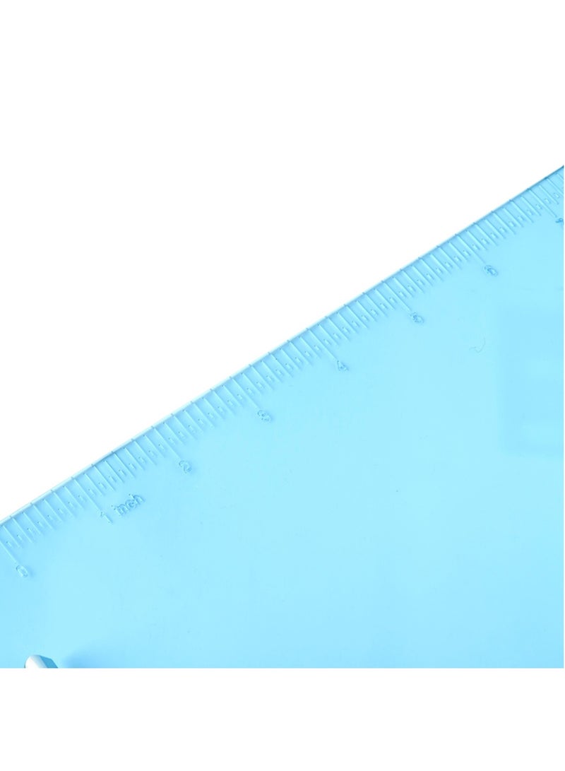 Deli 1-Piece A4 Size Acrylic Clipboard With Jumbo Clip - Image 5