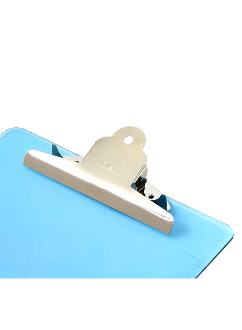 Deli 1-Piece A4 Size Acrylic Clipboard With Jumbo Clip - Image 4