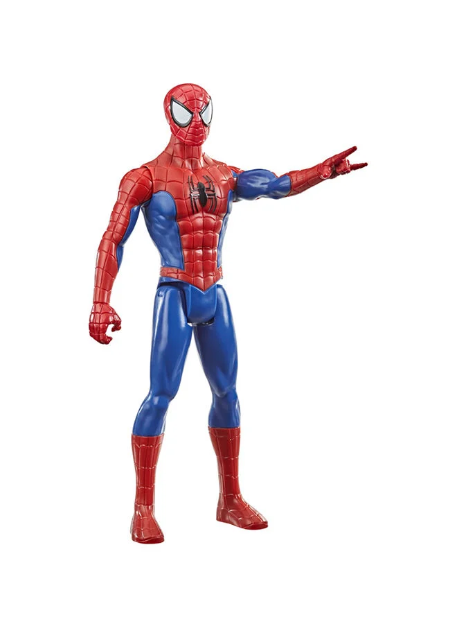 سبايدر مان Marvel Titan Hero Series Spider-Man Action Figure 12-Inch Marvel Action Figures Super Hero Toys Spider-Man Toys For 4 Year Old Boys And Girls And Up