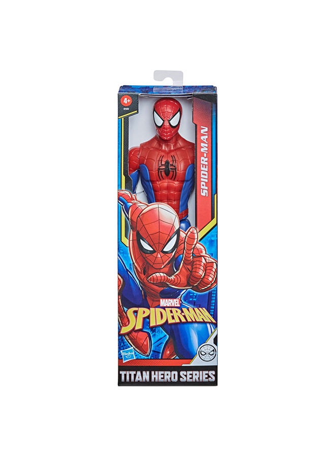 SPIDERMAN - Marvel Titan Hero Series Spider-Man Action Figure 12-Inch Marvel Action Figures Super Hero Toys Spider-Man Toys For 4 Year Old Boys And Girls And Up - Image 1