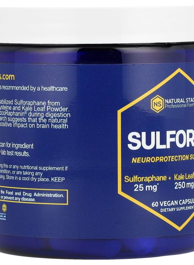 Natural Stacks Sulfora+ 60 Vegan Capsules - Image 2