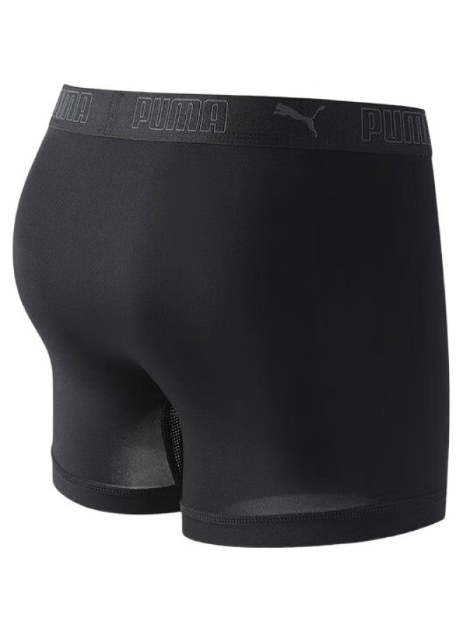 PUMA Men'S Underwear, Quick-Drying, Elastic, Athletic Boxer Briefs, 3-Pack - Image 3