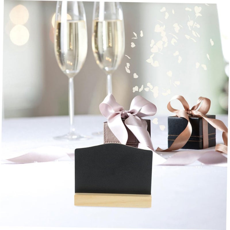 Double Sided Mini Chalkboard Signs For Table Desk Decor Set Of 6 - Image 5