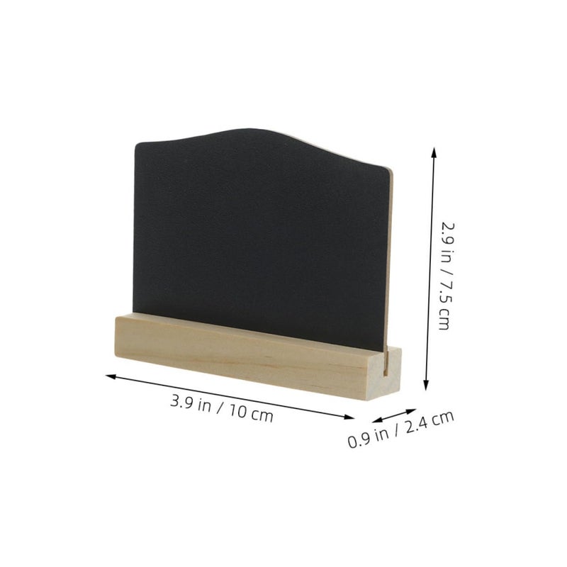 Double Sided Mini Chalkboard Signs For Table Desk Decor Set Of 6 - Image 3