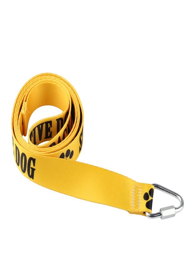 BLUPARK Funny Dog Leash Stay Back Protective Dog Dog Leash Walking Training Dog Leashes Dog Owner Pet Lover Gift (Stay Back Protective Dog-YE) - Image 3