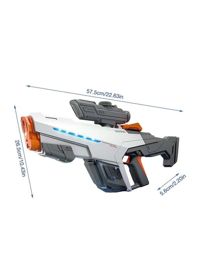 مسدس ماء كهربائي، بندقية ماء كهربائية، مسدس ماء أوتوماتيكي مع أضواء وتأثيرات صوتية للبالغين والأطفال، للأنشطة الخارجية في فصل الصيف، Piscine Party (930 مل) - pzsku/ZD00CA6B707D7038DAC38Z/45/_/1715341090/7205043a-b41e-4b47-bd9f-b4ebfb5a5ef0