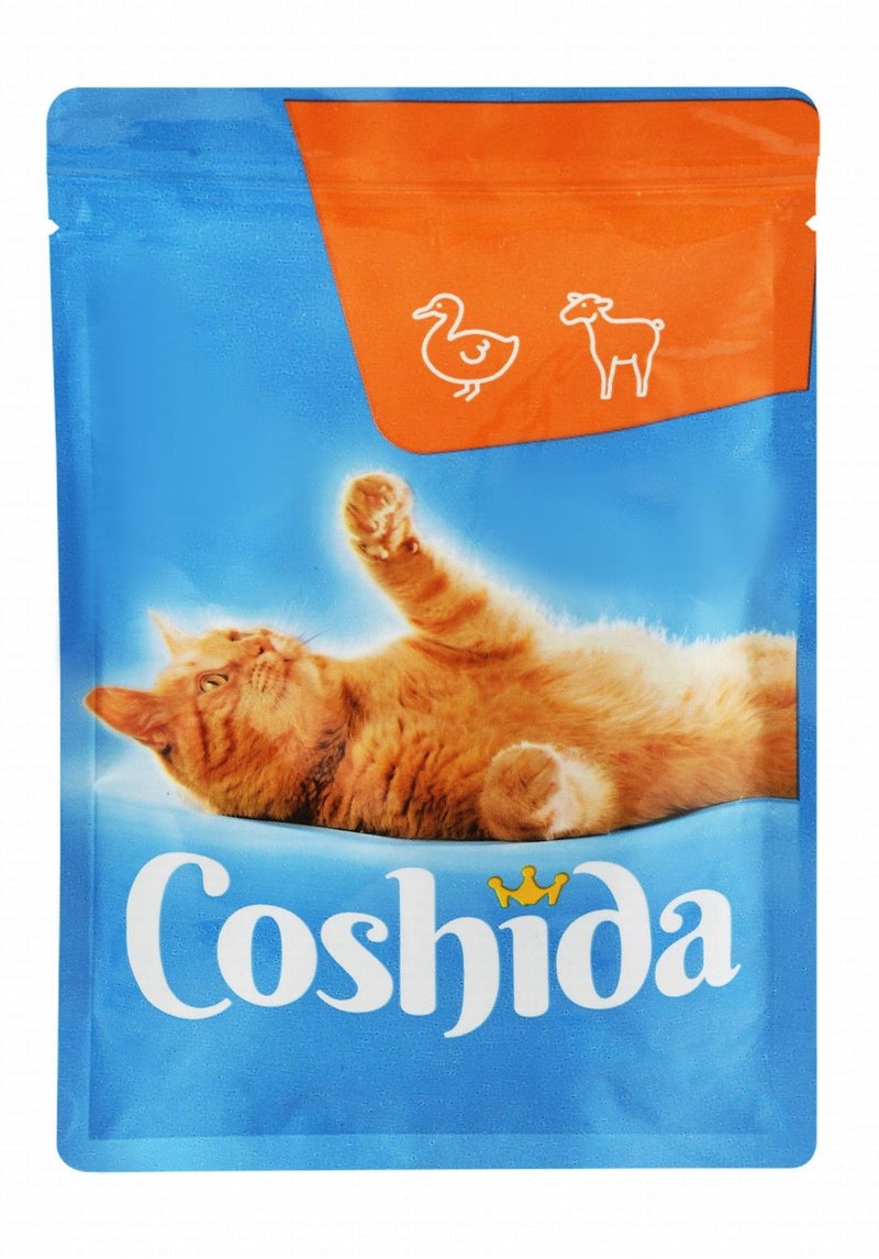 Coshida Wet Cat Food with Duck and Lamb for Adult Cats - 100 gr - Image 3