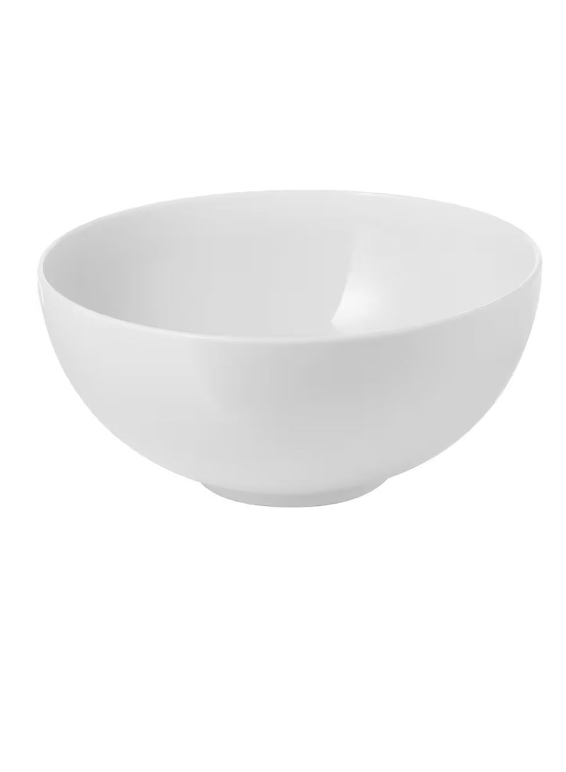 سلطانية دائرية الجوانب أبيض 22 سم - Image 3