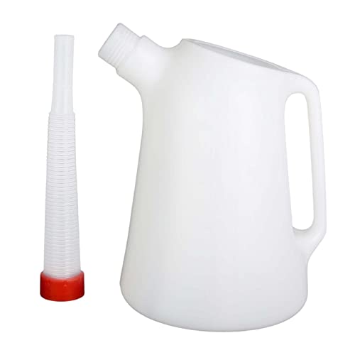 CALANDIS® Oil Measuring Jug with Pouring Flexible Spout with Lid for Car Traveling 4L - Image 3
