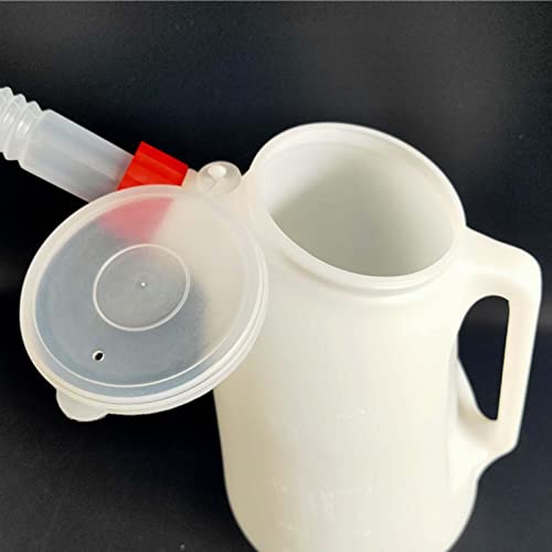 CALANDIS® Oil Measuring Jug with Pouring Flexible Spout with Lid for Car Traveling 4L - Image 5