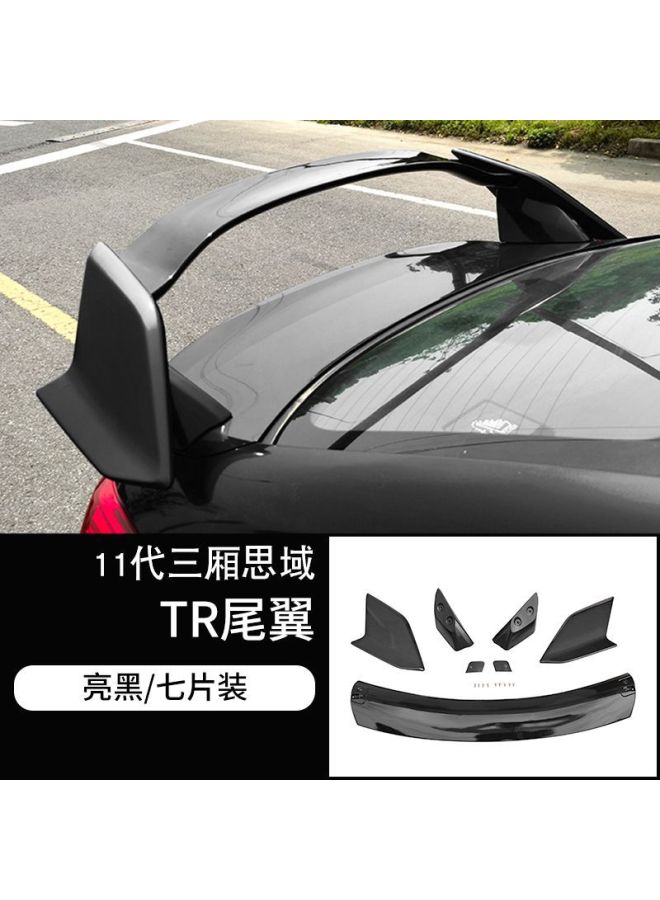 Suitable For The 11th Generation Civic Modified Hatchback Typer Tail 11 Generation Civic Tr Sedan Fixed Wind Wing
