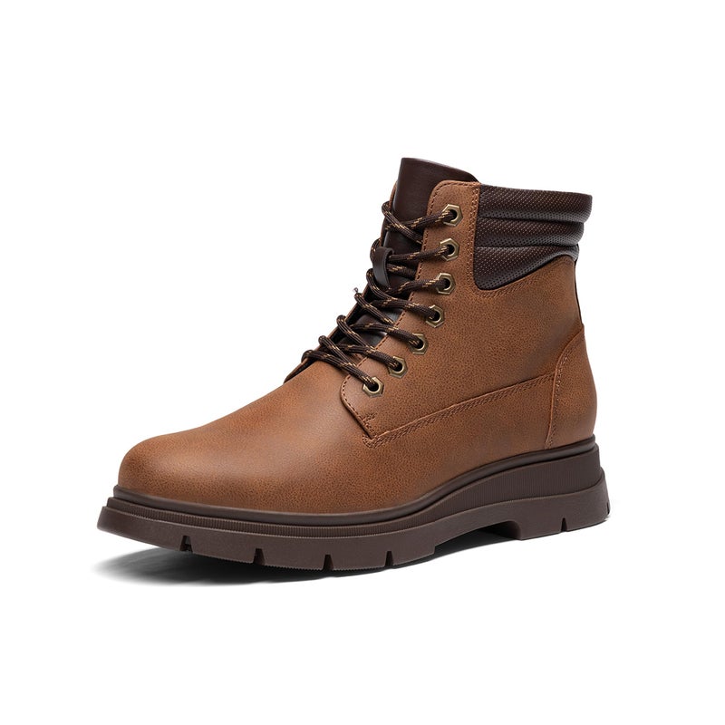 Bruno Marc Men's Casual Chukka Ankle Boots Lace Up Dress Derby Boots,Size 10.5,Brown,BMUMAB2512 - Image 1