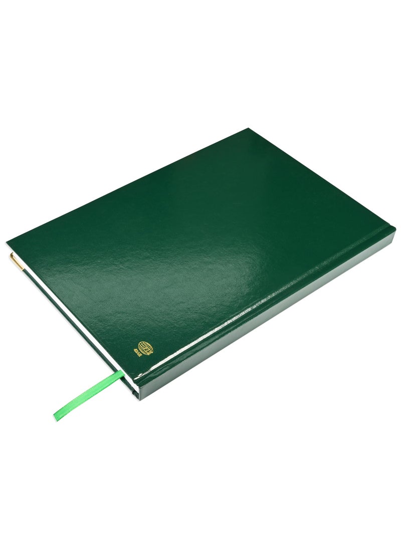 FIS FIS A4 Diary 2025 Arabic/English (Golden Corners) Green - FSDI42AE25GR  - Image 4