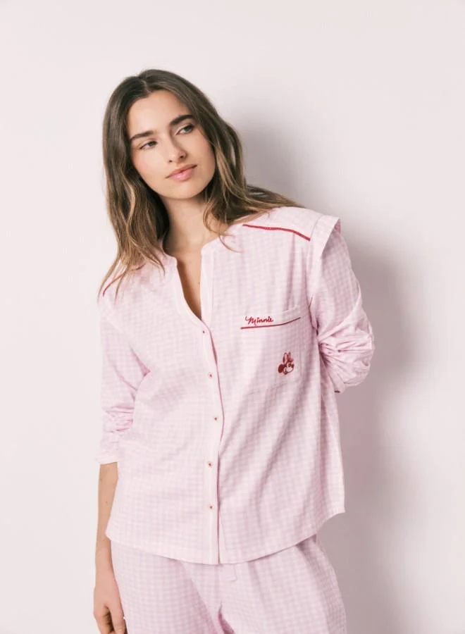 women'secret  Cotton mandarin collar long pyjamas for Women | Best Price UAE
