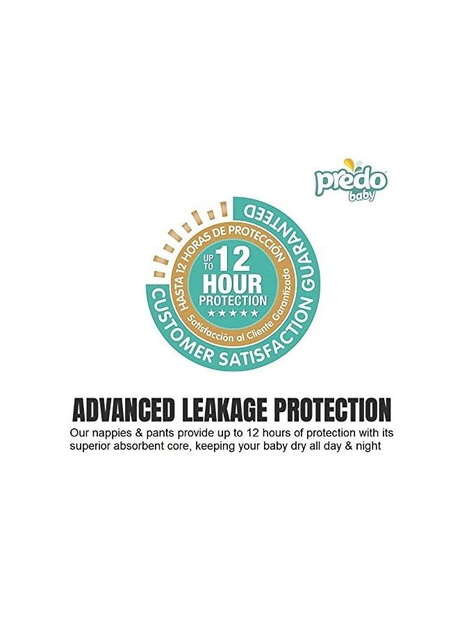 Predo - Predo Baby Premium Diaper Pants, Maxi 7-18kg, Size 4, Pack of 40 - Soft, Absorbent, Leak-Proof Comfort - Image 1