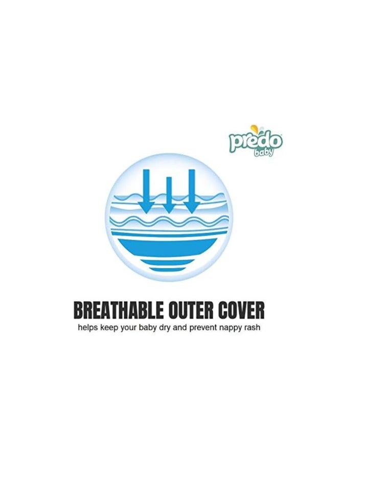 Predo - Predo Baby Premium Diaper Pants, Maxi 7-18kg, Size 4, Pack of 40 - Soft, Absorbent, Leak-Proof Comfort - Image 1