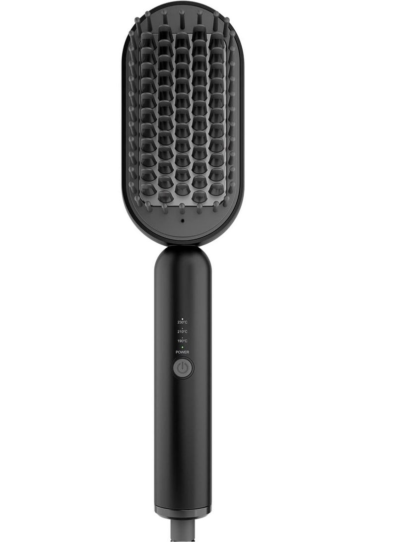 راش براش فرشاة فرد الشعر اس 3 لايت بلون أسود من راش براش - Image 2