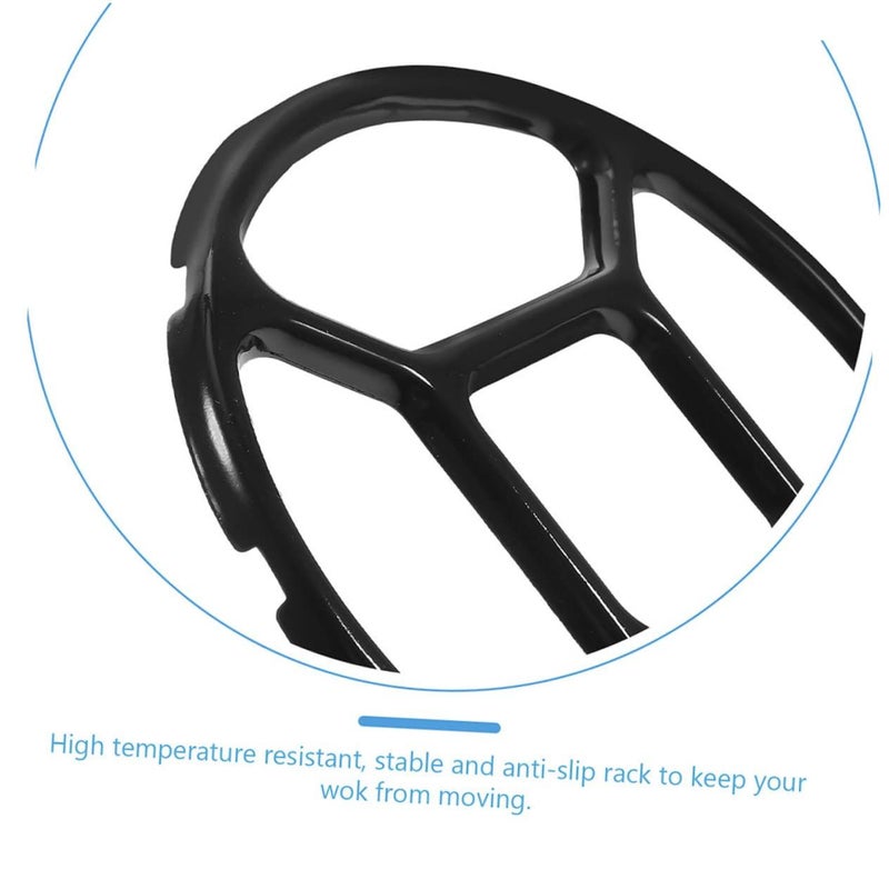 3Pcs Enamel Wok Bracket For Gas Stove Sturdy Support For Small Pots Pans Compact Kitchen Accessory - Image 4