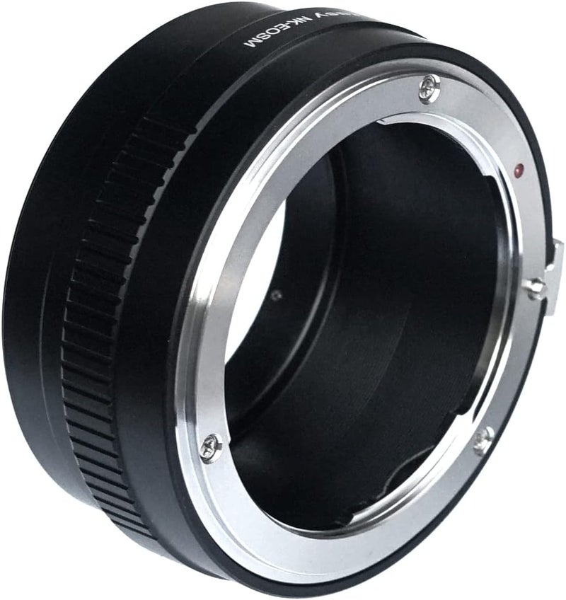 Fotasy محول عدسة Nikkor F Mount إلى Canon EF-M، محول NK F Mount EFM، محول EFM NK، متوافق مع كاميرات Canon EF M Mount بدون مرآة EOS M M2 M3 M5 M6 M6 Mark II M10 M50 M100 M200 M200 - Image 3